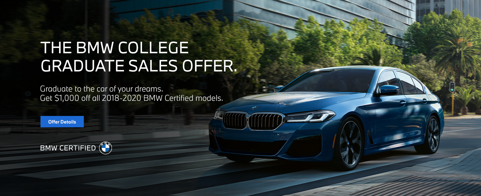 BMW College Graduate Sales Offer